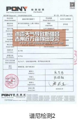 冰雹天气导致新疆昌吉州近万亩棉田受灾较重“欧博登入”(图2) 欧博官方平台